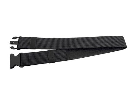 Airsoftový pásek Duty Belt od 8FIELDS - černý. Ze syntetického vlákna, max. objem 120 cm. Na AirsoftMorava.