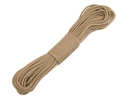 Airsoftový Paracord 30m od Big Dragon - Sand. Nylonové lano pro různé využití. Na AirsoftMorava.
