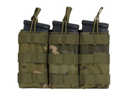 Airsoft otevřená trojitá sumka na zásobníky 5.56 od 8FIELDS - MT. S MOLLE. Na AirsoftMorava.