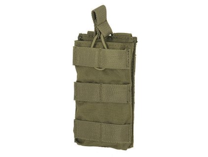 Airsoft otevřená sumka na tři zásobníky AK47/74 od 8FIELDS - Olive. S MOLLE. Na AirsoftMorava.