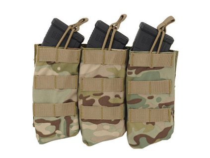 Otevřená sumka na tři zásobníky AK47/74 - Multicam [8FIELDS]