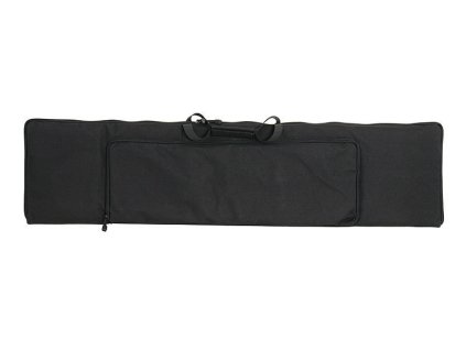 Airsoft obal na zbraň (120cm) od 8FIELDS - černý. S kapsami a popruhy na záda. Na AirsoftMorava.