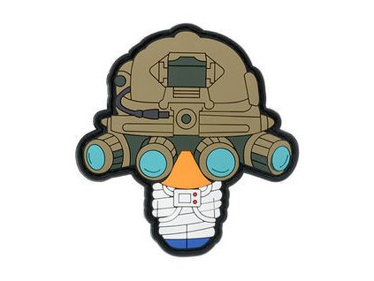 Airsoftová nášivka na suchý zip NVG PVC Patch od TMC, rozměr 70x75 mm. Na AirsoftMorava.
