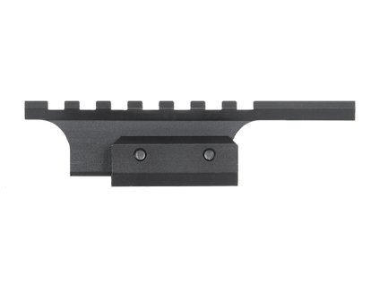 Airsoft prodloužená montážní RIS lišta pro AKS-74U od 5KU - černá. Airsoft zbraně online na AirsoftMorava.