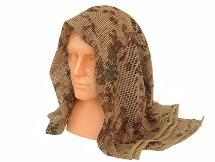 Maskovací šátek Baracuda - Flecktarn Desert [BD]