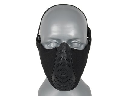 Maska Half Face - Black [FMA]