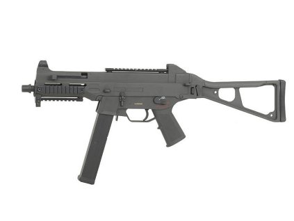 Airsoft samopal M89A (UMP) od EE, ABS tělo, zesílená kola, 350 FPS, RIS. Na AirsoftMorava.