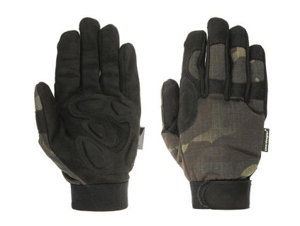 Lehké taktické rukavice - L - Multicam Black [EM]