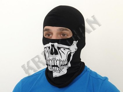 Kukla SKULL typ E - černá [8FIELDS]