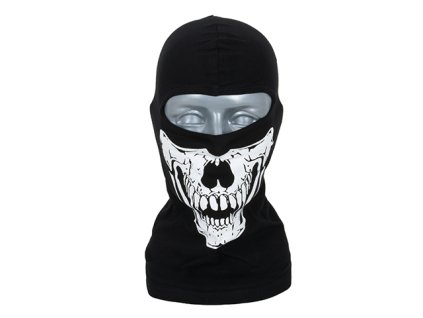 Kukla SKULL typ C - černá [8FIELDS]