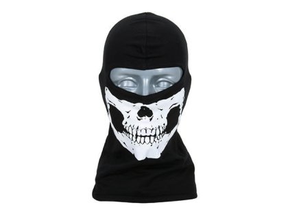Airsoftová polyesterová kukla s motivem lebky (SKULL typ A) od 8FIELDS. Airsoft zbraně online na AirsoftMorava.
