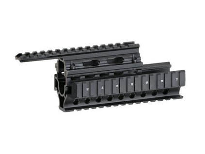 Airsoft celokovové RIS předpažbí pro AK od Vector Optics. Vyrobeno z leteckého hliníku na CNC. Na AirsoftMorava.