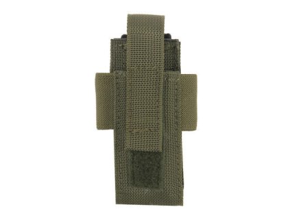 Airsoftové horizontální pistolové pouzdro od 8FIELDS - Olive. S MOLLE systémem. Na AirsoftMorava.