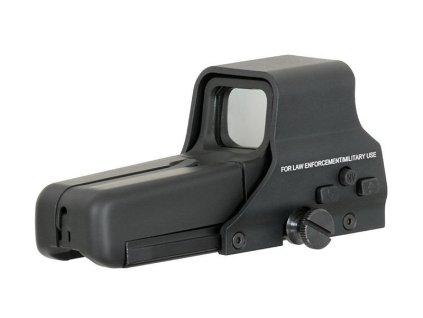 Airsoft holografický kolimátor Holo Sight mod.7 od PCS - černý. Hliníkový, červená/zelená barva. Na AirsoftMorava.