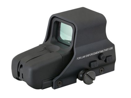 Airsoft kolimátor Holo Sight mod.6 od PCS - černý. Hliníkový, s červeným a zeleným podsvícením. Na AirsoftMorava.