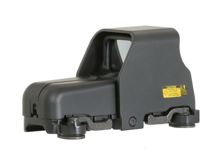 Airsoft holografický kolimátor Holo Sight mod.3 od PCS - černý. Rychloupínací, červené podsvícení. Na AirsoftMorava.
