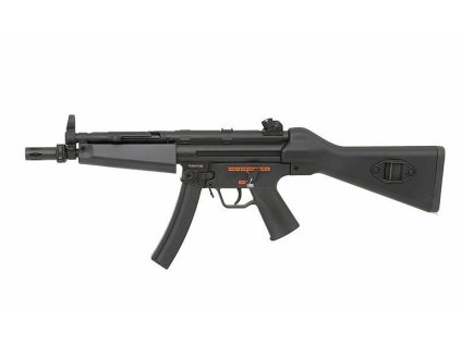 Airsoft samopal JG070 MP5A4 Gen.2 JG, ABS tělo, kovová mířidla, 360 FPS. Na AirsoftMorava.