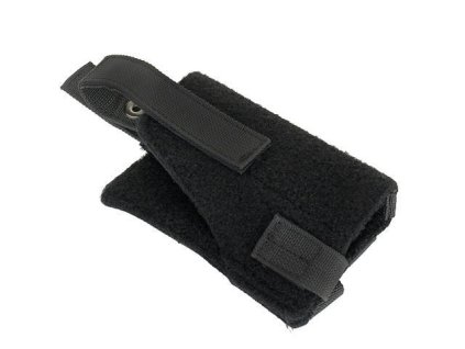 Airsoftové jednoduché pouzdro pro pistole od 8FIELDS - černé. Pro opasek nebo MOLLE. Na AirsoftMorava.
