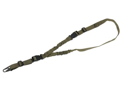 Airsoft jednobodový popruh typu bungee od 8FIELDS - Olive. Pro CQB zbraně. Na AirsoftMorava.