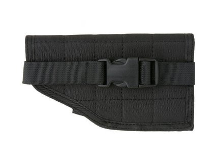 Airsoftové horizontální pistolové pouzdro od 8FIELDS - černé. S MOLLE systémem. Na AirsoftMorava.