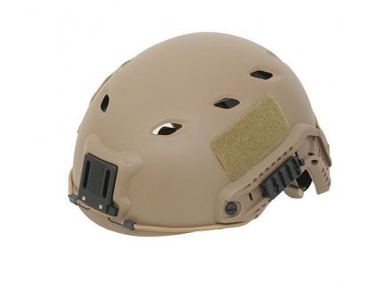 Airsoftová helma FAST BJ s rychlou regulací od EMERSONGEAR - Coyote. Polymerová, obvod 57-61cm. Na AirsoftMorava.