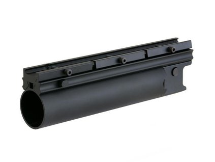 Airsoft hliníkový granátomet na RIS pro 40mm granáty - dlouhý od BD. Airsoft zbraně online na AirsoftMorava.