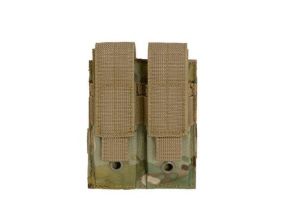 Airsoftová dvojitá sumka na zásobníky do pistole od 8FIELDS - Multicamo. S MOLLE. Na AirsoftMorava.