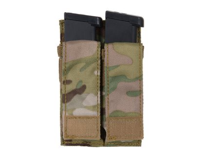Airsoft dvojitá sumka na pistolové zásobníky od 8FIELDS - Multicam. S MOLLE. Na AirsoftMorava.