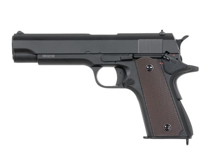 Airsoft pistole CM.123S Colt 1911 AEP Cyma, BLUE Edition, Mosfet, Li-PO aku. Na AirsoftMorava.