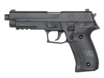 Airsoft pistole CM.122S SIG P226 AEP Cyma, BLUE Edition, Mosfet, Li-PO aku. Na AirsoftMorava.
