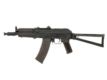 Airsoft útočná puška CM.045 AKS-74U Cyma, celokov BLUE Ed., ABS předpažbí, 420 FPS. Na AirsoftMorava.