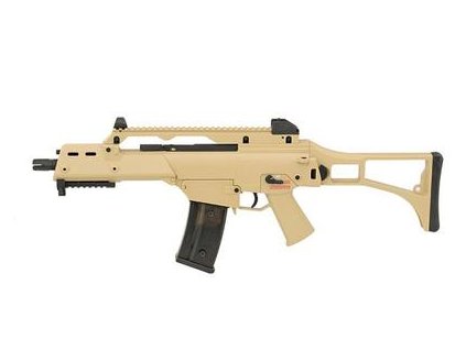 Airsoft zbraň CM.011 G36C High-Speed Cyma, CNC kola 13:1, 25BB/s, 350 FPS. Na AirsoftMorava.