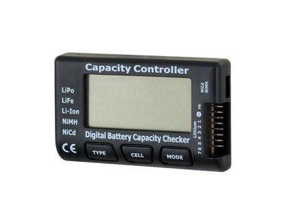 Airsoft měřič kapacity IPower Cell Meter 7 pro LiPo/LiFe/Li-Ion/NiMH/NiCd. Na AirsoftMorava.