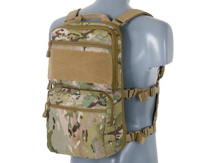 Airsoftový batoh s odepínacím panelem MOLLE od 8FIELDS - Multicam. Variabilní objem. Na AirsoftMorava.