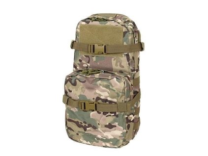 Airsoft batoh s místem na hydratační vložku od 8FIELDS - Multicam. Polyester 1000D, MOLLE. Na AirsoftMorava.