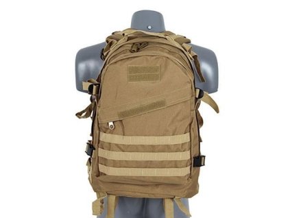 Airsoft batoh 3-DAY ASSAULT PACK (30l) od 8FIELDS - Coyote. Polyester 1000D, MOLLE systém. Na AirsoftMorava.