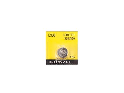 Alkalická baterie AG9 LR936 (194/LR45), 1,5V, 1ks. Na AirsoftMorava.