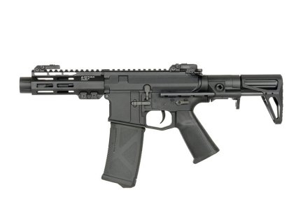 Airsoftová puška AEG AR15 Lite PDW AT-NY05 od ARCTURUS (nylon/kov, mikrospínač, QCS). Airsoft zbraně online na AirsoftMorava.