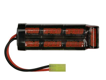 Airsoft NiMH akumulátor IPower 8,4V 1600mAh, typ Small, Tamiya konektor. Na AirsoftMorava.