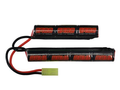 Airsoft NiMH akumulátor IPower 8,4V 1600mAh, typ Crane, Tamiya konektor. Na AirsoftMorava.