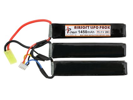 Airsoft Li-Po akumulátor IPower 1450mAh 11,1V 20C, Tamiya konektor. Na AirsoftMorava.