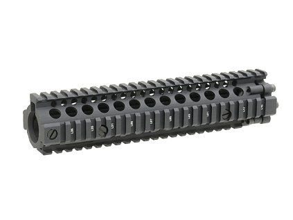 Airsoft 9" RIS lišta typ MK18 pro zbraně série M od Big Dragon. Hliníková, délka 244 mm. Na AirsoftMorava.