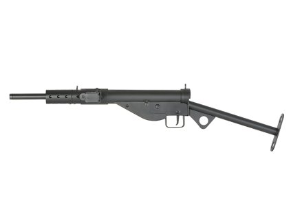 Airsoft samopal STEN MKII (058) AGM, celokov, ocel, střílí pouze dávkou. Na AirsoftMorava.