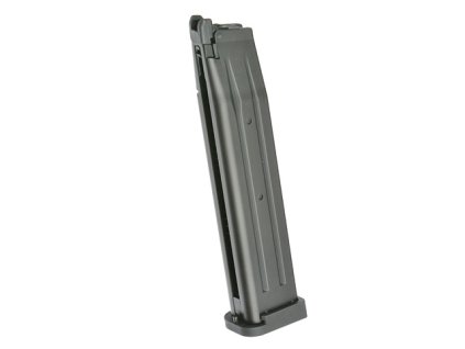 Airsoftový prodloužený zásobník pro Hi-Capa od Army Armament - černý, Green Gas, 44 BB. Airsoft zbraně online na AirsoftMorava.