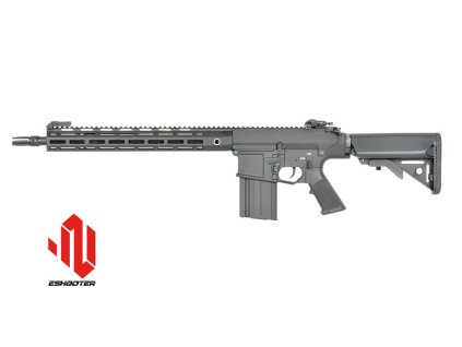 Airsoftová odstřelovací puška AEG EC-903 AR-10 DMR od E&C (ETU, kov, M-LOK, QCS). Airsoft zbraně online na AirsoftMorava.