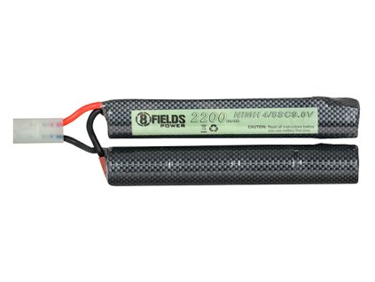 Airsoft akumulátor NiMH 2200mAh 9,6V od VB - typ large SF2, velká Tamiya. Airsoft zbraně online na AirsoftMorava.