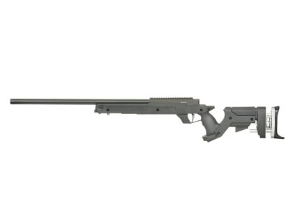 Airsoft odstřelovací puška MB05AE od WELL (Upgrade verze, 650 FPS, nerezový válec, 90° záchyt). Na AirsoftMorava.