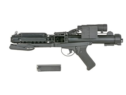 Airsoftový samopal AEG Sterling Custom od S&T (ocelová konstrukce, skládací pažba, QCS). Airsoft zbraně online na AirsoftMorava.