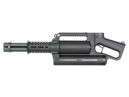 Airsoft rotační kulomet WE23-Plus Minigun od WELL (5 hlavní, 36 RPS, 2800 BB zásobník). Na AirsoftMorava.