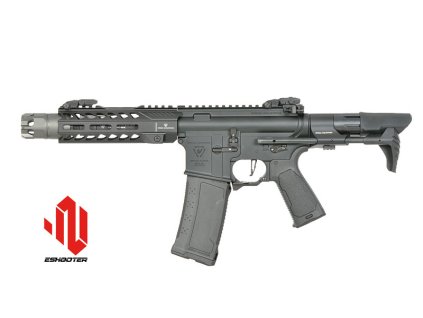 Airsoftová puška AEG Strike Industries 7" Raiders CQB od EMG/CYMA (lic. SI, ETU) černá. Airsoft zbraně online na AirsoftMorava.